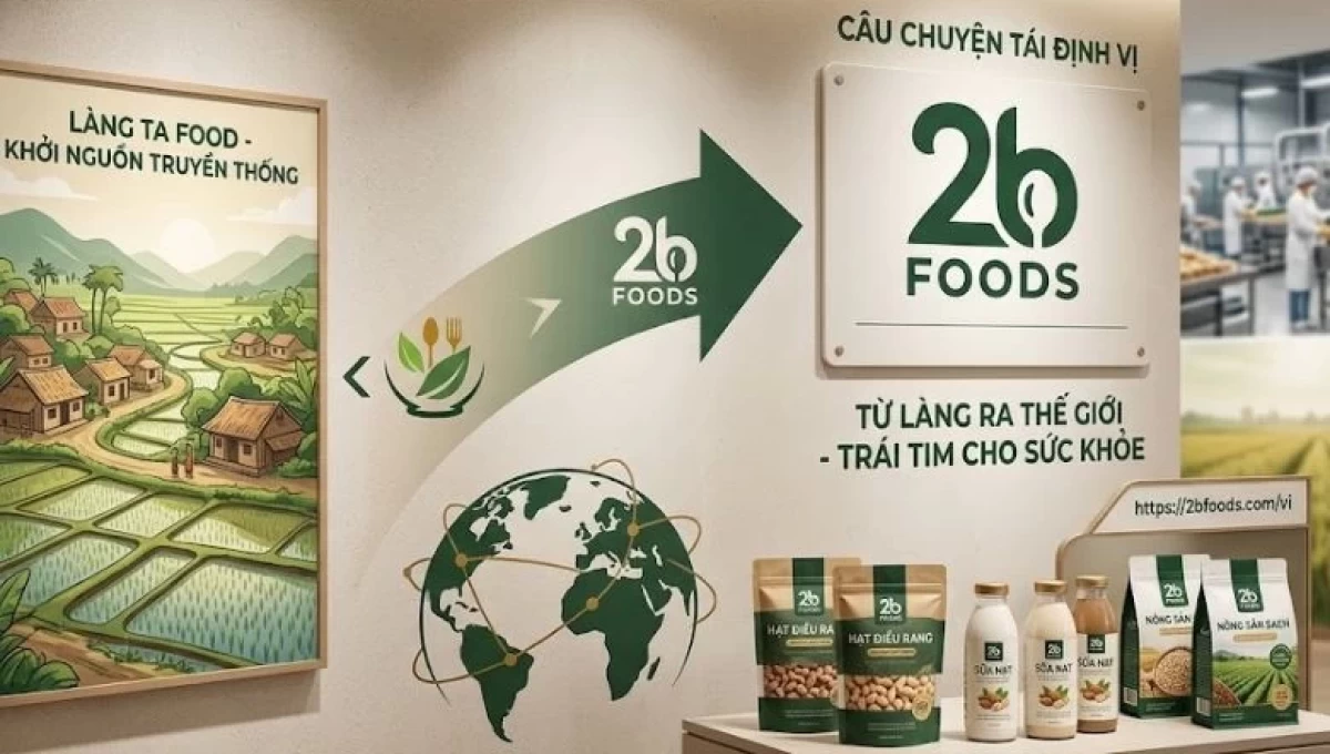 Vì Sao Làng Ta Food Đổi Tên Thành 2B Foods? Câu Chuyện Tái Định Vị