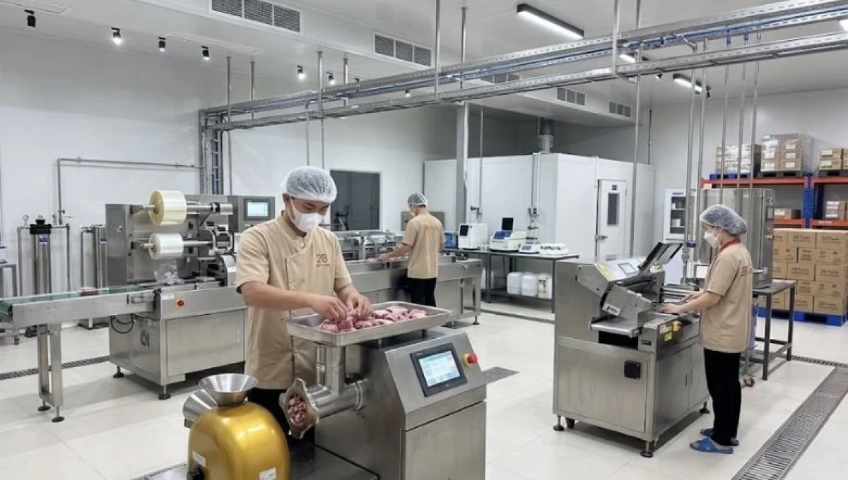 Quy Trình Sản Xuất Thực Phẩm Sạch Tại Nhà Máy 2B Foods