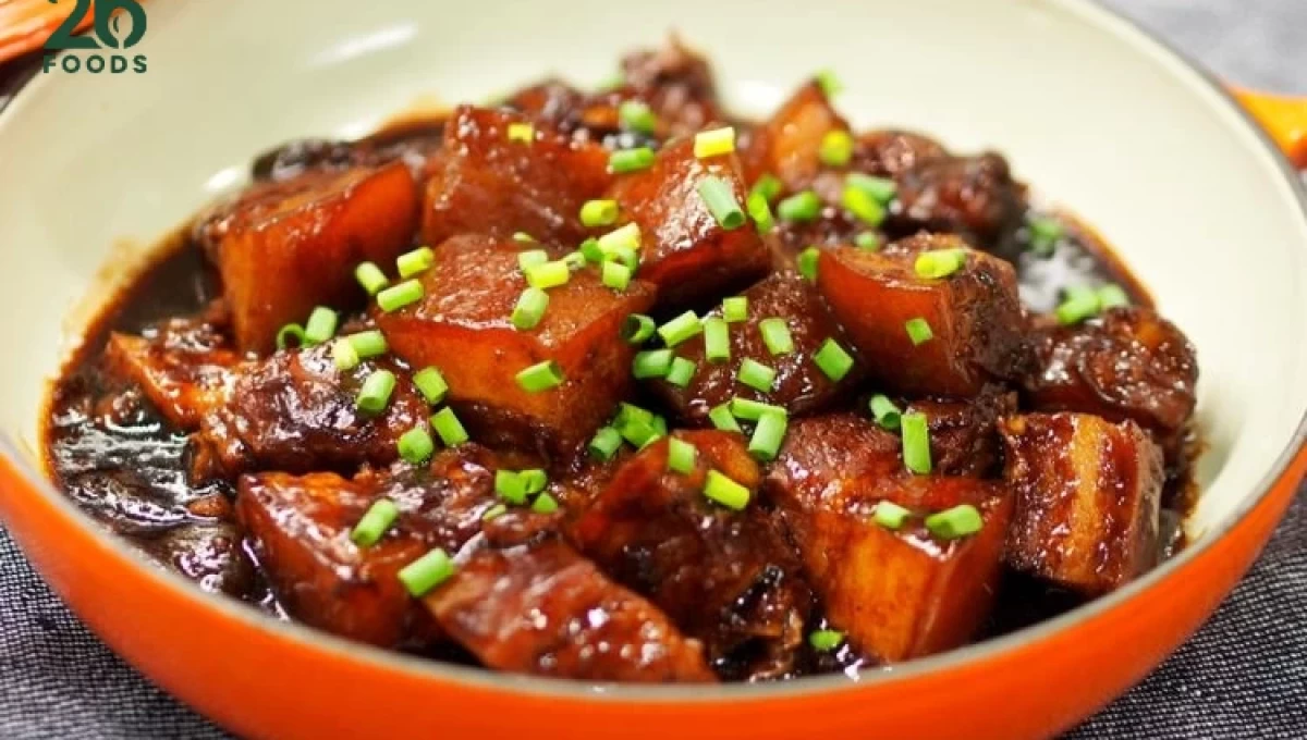 Thịt Kho Tàu Nước Màu Dừa – Bí Quyết Cho Màu Đẹp Vị Đậm
