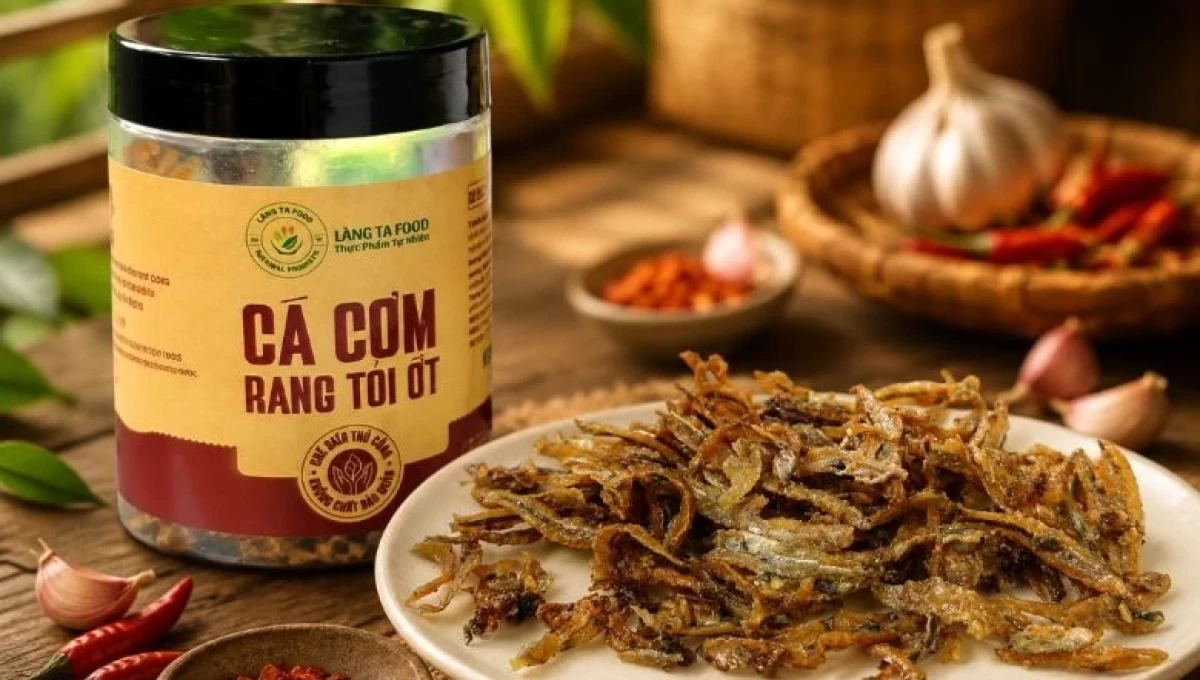 4 Món Ăn Vặt Văn Phòng Từ Cá Cơm Rang Tỏi Ớt