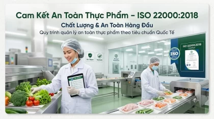 Cam Kết An Toàn Thực Phẩm – ISO 22000:2018