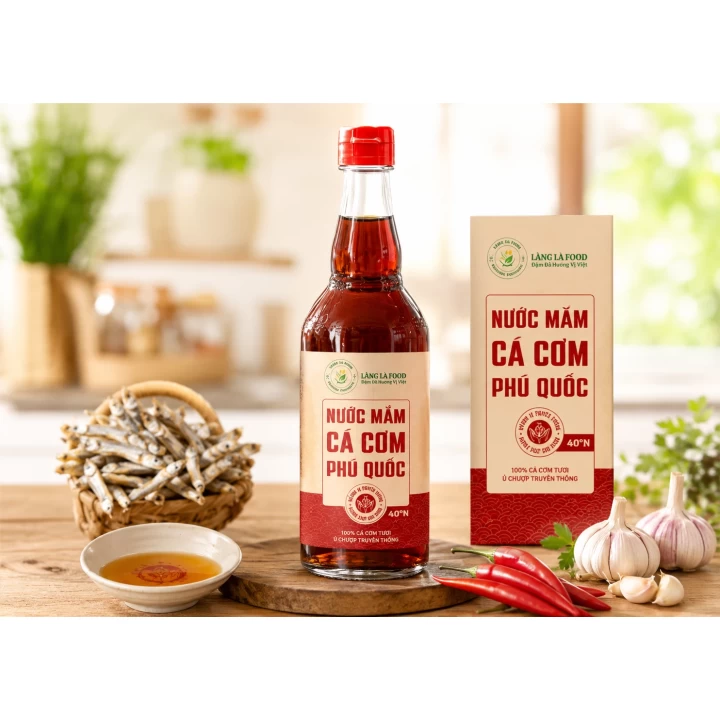 Nước Mắm Cá Cơm Phú Quốc 500ml