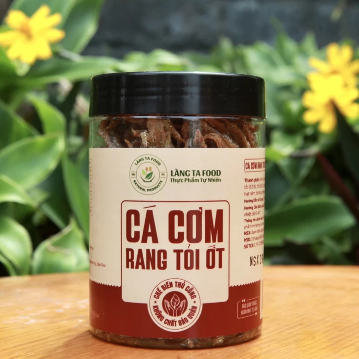 Cá Cơm Rang Tỏi Ớt 150g