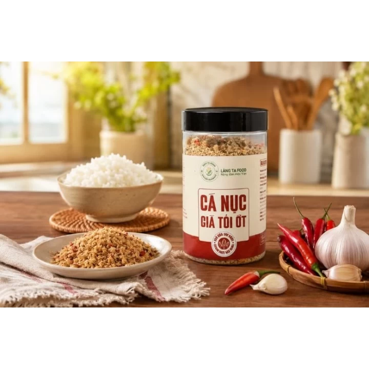 Cá Nục Giã Tỏi Ớt 250g