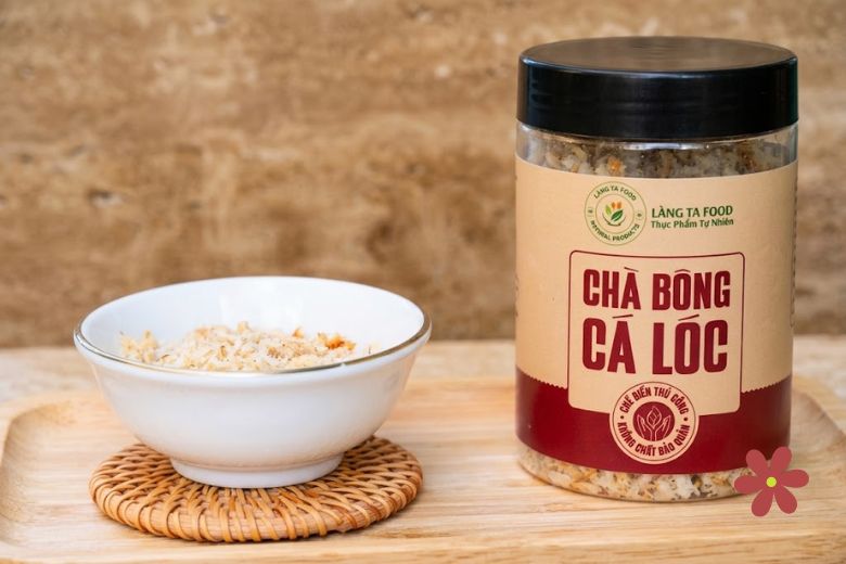 chà bông cá lóc tại 2b foods