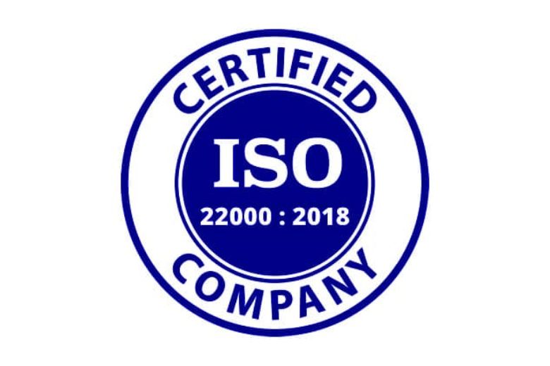 Chứng nhận ISO 22000:2018 của 2B Foods