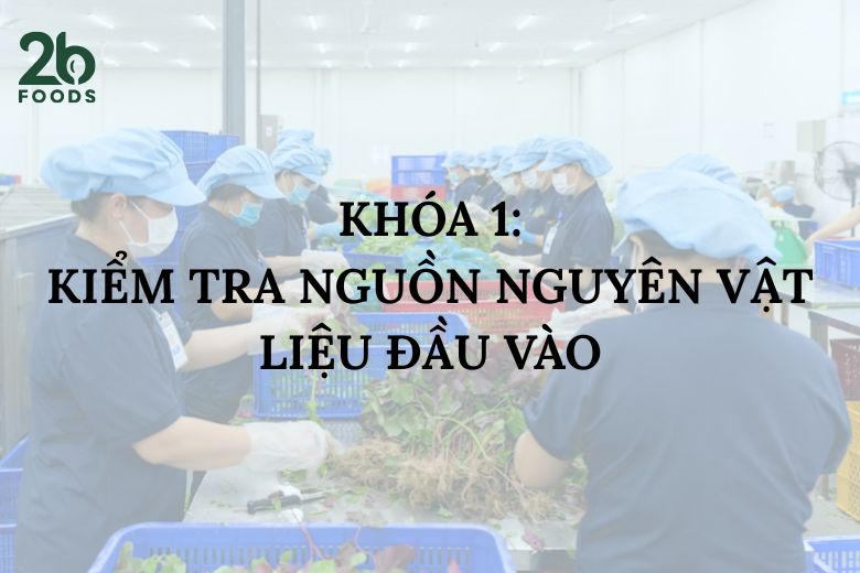 Kiểm soát nguồn nguyên liệu đầu vào