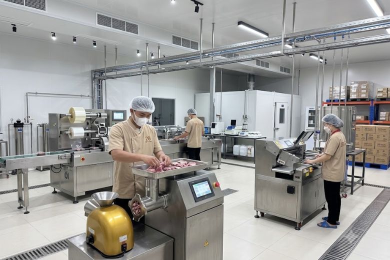 quy trình sản xuất thực phẩm tại 2b foods